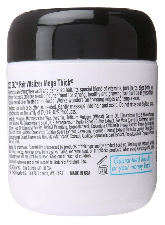 DOO GRO Medicated Hair Vitalizer Mega Thick Anti-Thinning Formula, 4 oz (Pack of 4) - Image 2